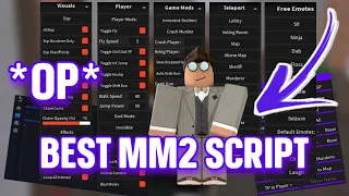 *NEW* OP Murder Mystery 2 Script GUI MM2 | Working 2022 (FREE)