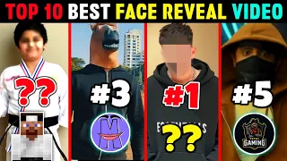 TOP 10 BEST FACE REVEAL OF MINECRAFT YOUTUBERS 🔥😍 ! FT AJJU BHAI, JACK, TECHNO, MYTHPAT, ANDREOBEE
