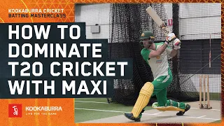 Glenn Maxwell's T20 Batting Masterclass | Kookaburra Cricket