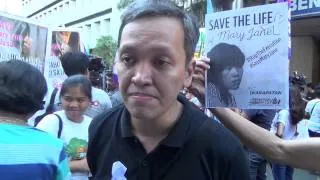 Different groups rally for Mary Jane Veloso