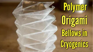 Researchers use origami to solve space travel challenge | Polymer Origami Bellows in Cryogenics