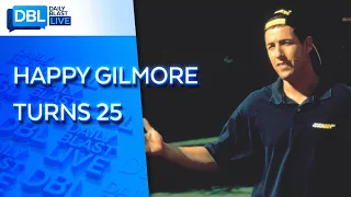 Adam Sandler Recreates Iconic "Happy Gilmore" Golf Swing 25 Years Later