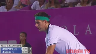 Juan Martín del Potro vs Fabio Fognini Highlights LOS CABOS 2018