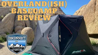 Overlandish Basecamp Tent- A four season tent that can withstand 80+mph winds.