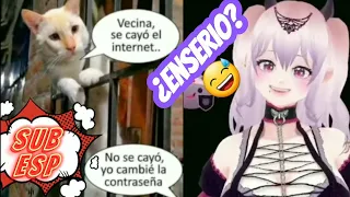 【Killala Clara】SE SORPRENDE QUE EN LATAM ROBAMOS WIFI 😅 VTUBER JAPONESA REACCIONA A MEMES LATINOS