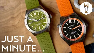 Just a Minute... Fortis Marinemaster M-40 & M-44 Overview | Windup Watch Shop