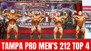 Tampa Pro Men’s 212 PREJUDGING: Top 4