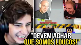 PAC E MIKE FAZENDO A MAIOR TROLLAGEM DE TODAS KKKKK | MINECRAFT QSMP