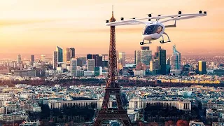 Will there be flying taxis in Paris for the 2024 Olympics?