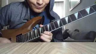 Master of puppets -(guitar solo) cover #masterofpuppets #metallica #shredding