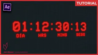 ¡Cómo hacer una CUENTA REGRESIVA! || Tutorial - After Effects