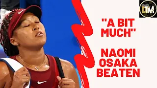 Naomi Osaka Eliminated!!! Osaka Cites Pressure in Olympic Loss | Tokyo Olympics | DTM @Olympics