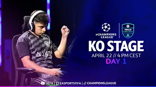 eChampions League | Knockout Stage Day 1 | FIFA 23 Global Series