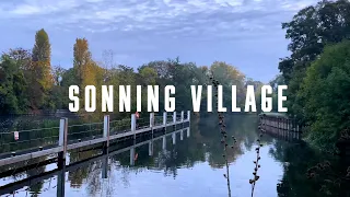 Walk through morning mist in Sonning Village, Berkshire. Cinematic Anglo-Saxon history. 4K | HDR