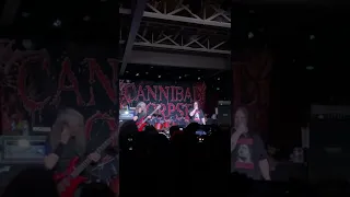 Cannibal Corpse “F*ck Chris Barnes”chants, Corpsegrinder’s reaction. Rochester, NY 2/26/2022