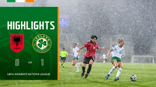 HIGHLIGHTS | Albania WNT 0-1 Ireland WNT | UEFA Women's Nations League