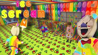 Ice Scream 4 Pop it Simple Dimple Mod Full Gameplay