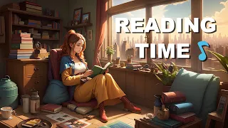 Reading Time - Rainy Lofi Relaxing Beats