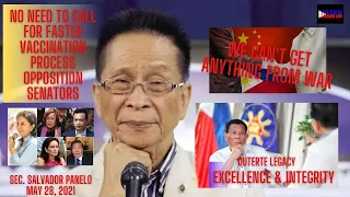 Sec. Salvador Panelo  / May 28,  2021