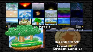 All Smash Remix Stages.