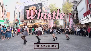 [KPOP IN PUBLC CHALLENGE]BLACKPINK-Whistle(휘파람)Dance cover by ZOOMIN from Taiwan