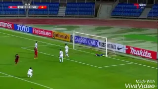 North Korea 0-2 Vietnam AFC U-19 Championship Bahrain 2016