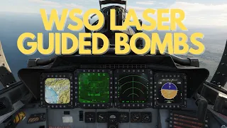 HOW TO USE LASER GUIDED BOMBS WSO F-15E |DCS WORLD|