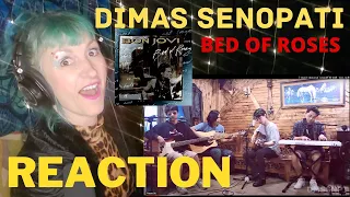 Dimas Senopati - Bed Of Roses ( Bon Jovi Acoustic Cover )| Vocal Coach Reaction & Analysis