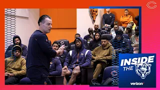 Matt Eberflus praises team for impact in the community | Chicago Bears