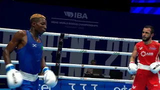 R16 (51KG) YUSIFZADA MASUD (AZE) vs CHINYEMBA PATRICK (ZAM) | IBA World Boxing Championships 2023
