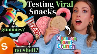 I Bought the WILDEST VIRAL SNACKS & RANKED THEM - was anything worth trying??