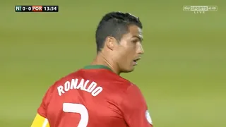 Cristiano Ronaldo Skills with Commentary and Crowd Reaction