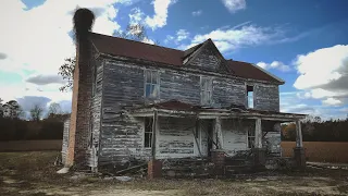 Packed 164 year old Derelict House in the Great Dismal Swamp of Virginia