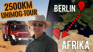 2500KM mit dem UNIMOG bis nach AFRIKA! | Survival Mattin