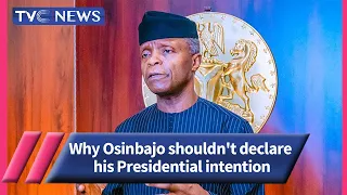 (SEE WHY) It Won't be Ethically Right for Osinbajo to Declare Presidential Ambition - Jide Johnson