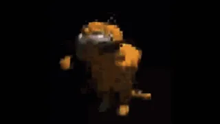 garfield dances to funkytown