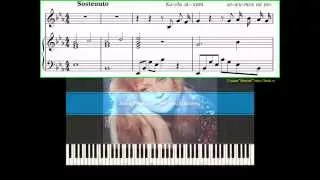 Анна Герман - Письмо Шопену (Ноты, Видеоурок для фортепиано) (piano tutorial)