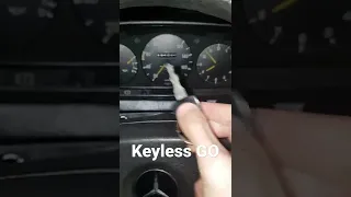 Mercedes W123 300D Keyless Go