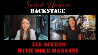 Sarah Hagan Backstage Episode 64 with Mike Mangini (drummer for Dream Theater)