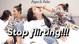 Faye & Yoko Faye being flirty for straight 16 minutes |  Faye & Yoko