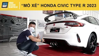 "Mổ xẻ" chi tiết Honda Civic Type R 2023 - Một chiếc xe thể thao thực thụ, xứng danh huyền thoại