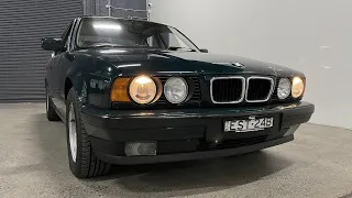 1993 BMW E34 530i V8 is a fine example of a sports executive car of the 90s