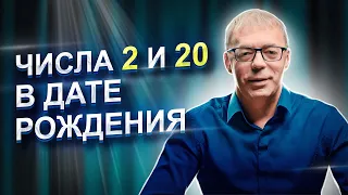 Числа 2 и 20 в ДАТЕ РОЖДЕНИЯ | Врожденное чувство прекрасного | Нумеролог Андрей Ткаленко