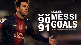 Lionel Messi - Bir Yılda 91 Gol (2012) - Guinness Dünya Rekoru • HD