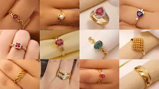 Latest Light 22k Gold Ring Designs with Weight and Price 2022| #Indhus