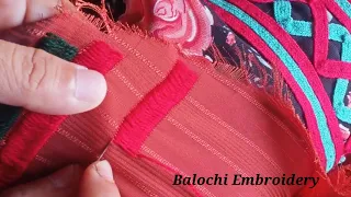 Balochi embroidery/doch from basic | hastig A tatt/chilaku | By Balochi Embroidery