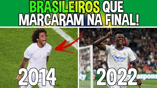 TODOS OS BRASILEIROS QUE MARCARAM GOL NA FINAL DA CHAMPIONS!!