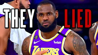 EXPOSING The LIES Being Told About The Lakers and LeBron James