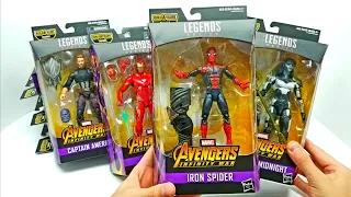 AVENGERS INFINITY WAR Marvel Legends Complete Set! With Build a Figure THANOS!