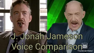 J. Jonah Jameson Voice Comparison Reaction